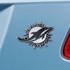 NFL Miami Dolphins 3D Chrome Metal Emblem - 2 of 3