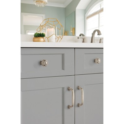 Weathered Nickel 3-Inch Bar Pull with Mounting Hardware