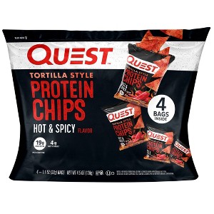 Quest Nutrition Chips Hot & Spicy Tortilla - 1 of 3