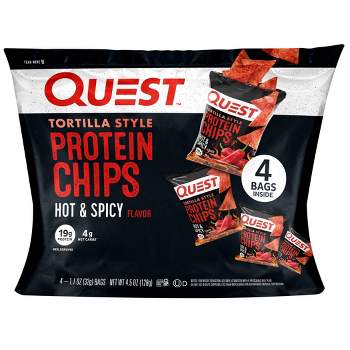 Quest Nutrition Chips Hot & Spicy Tortilla