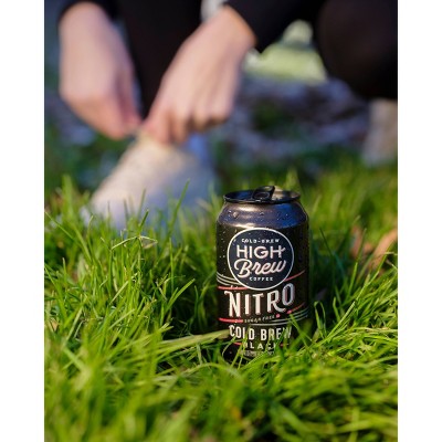 High Brew Nitro Cold Brew Black - 10 fl oz