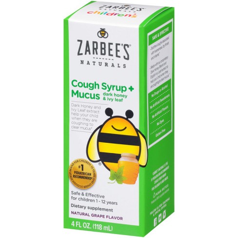 Zarbee S Naturals Children S Cough Mucus Reducer Syrup Natural