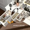 Kumasinova 33" Makeup Vanity Desk with Mirror and Lights,3-Level Adjustable Lighting,Vanity Table with Flip-Up Mirror&2 Drawers for Small Spaces - 3 of 4