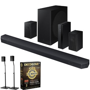 Samsung Q-series 9.1.2 ch. Dolby ATMOS Soundbar (2024) + Stand + 26 Month Protection - 1 of 4