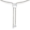 Ross-Simons 0.50 ct. t.w. Diamond Cluster Bolo Bracelet in Sterling Silver Size - 3 of 4