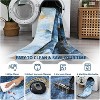 Acekool Machine Washable Area Rug, Non-Slip Low Pile Soft Accent Carpet, Easy-Clean Stain-Resistant Modern Abstract Rug for Living Room Bedroom Office - 4 of 4
