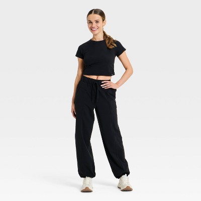 Women's Washed Jersey Jogger Pants - JoyLab