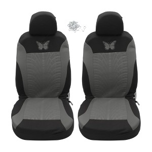 Unique Bargains Universal Car Seat Covers Kit Truck Auto Interior Seat Protectors 4 Pcs - 1 of 4