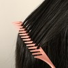 Unique Bargains Portable Plastic Wide Tooth Tip Tail Hair Combs 1 Pc - 3 of 4