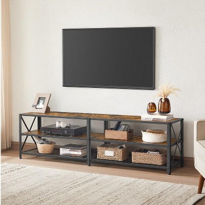 rustic brown and black