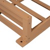 PAGED Porch Swing Modern Twin Size Outdoor Swing with 4 Hanging Ropes for Poolside, Garden, Backyard - 2 of 4