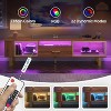 Bestier 70 inch High Gloss TV Media Console for Living Room - 3 of 4