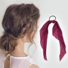 Unique Bargains Fashion Solid Triangle Ribbon Hair Elastic Band 1 Pc - 2 of 4