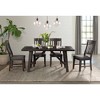 Cash Dining Table Dark Gray - Picket House Furnishings: Rustic Farmhouse Trestle, Seats 6, Acacia Wood - image 3 of 4