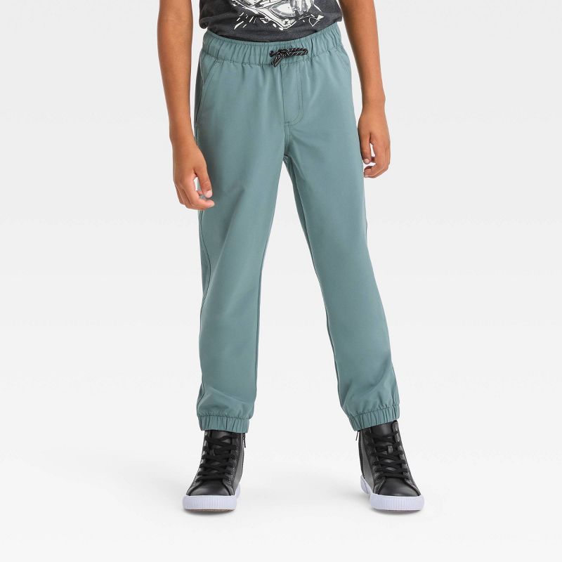 Boys' Stretch Quick Dry Jogger Pants - Cat & Jack™, 1 of 5
