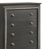 Acme Furniture Kaitlyn 5 Drawer Dresser Metallic Gray Finish - 4 of 4