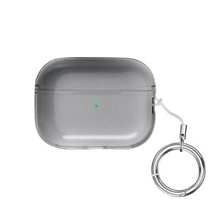 SaharaCase Hybrid Flex Series Case for Apple AirPods Pro 2 (2nd Generation) Transparent Black - 1 of 4