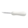 Dexter-Russell 2.75" Oyster Knife, Sani-Safe, Carbon Steel Blade, New Haven Pattern, with Poly White Handle - 3 of 4