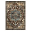 Vintage Area Rugs for Living Room, Oriental Medallion Rugs for Bedroom, Non-Slip Stain Resistant Soft Throw Rug Carpet - 3 of 4