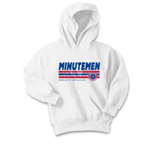 Kids Denbigh Baptist Christian School Minutemen Name & Graphic Classic ...