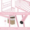 Yaheetech Metal Canopy Platform Bed Frame with Headboard and Footboard and Slatted Structure - 4 of 4