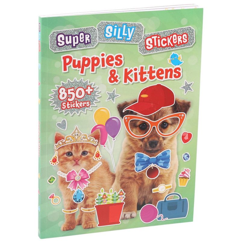 Super Silly Stickers: Puppies & Kittens - by  Editors of Silver Dolphin Books (Paperback), 2 of 6