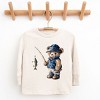 The Juniper Shop Teddy Bear Fisherman Youth Long Sleeve Tee - 2 of 4