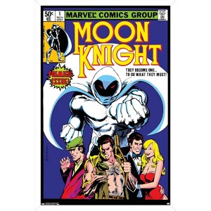 Trends International Marvel Comics - Moon Knight - Moon Knight #1 Framed Wall Poster Prints - 1 of 4