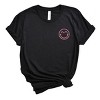 S.W.Smiley I'll Just Be Happy Colorful Front and Back Design - Womens Short Sleeve Tee - 3 of 4
