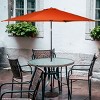 Costway 9FT Patio Umbrella Patio Market Steel Tilt W/ Crank Outdoor Yard Garden Orange - 3 of 4