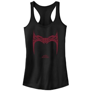 Juniors Womens Marvel Doctor Strange in the Multiverse of Madness Helm of Wanda Racerback Tank Top - 1 of 4