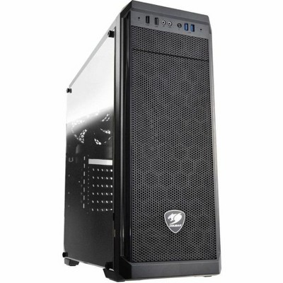 COUGAR MX330-G Gaming Computer Case Mid Tower with Tempered Glass Panel