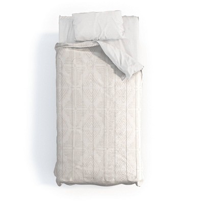 Schatzi Brown Nora Tile Comforter Set Cream - Deny Designs : Target