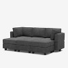 Belffin Modular Terry Sleeper Sofa with Storage Seat (6 Seats + 5 Sides) - 2 of 4