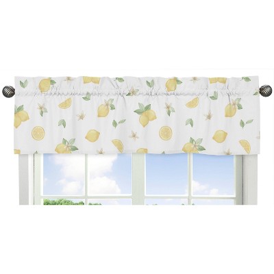 Lemon Polyester Window Valance - Sweet Jojo Designs