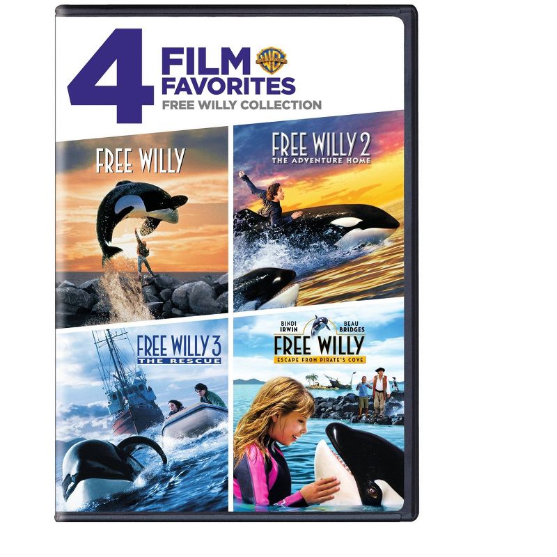 4 Film Favorites: Free Willy 1-4 (4FF) (DVD) Bugs Bunny: Golden Carrot Collection (DVD), 1 of 3