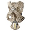 BabyBjörn Baby Carrier Mini Woven- Dark Gray/Beige Print - 3 of 3