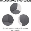 J&V TEXTILES Super Stretch Sofa Slipcover – Spandex Non Slip Soft Couch Sofa Cover, Washable Furniture Protector - 3 of 4