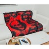 Just Funky Gears of War Crimson Omen Lightweight Fleece Throw Blanket | 50 x 60 Inches - 4 of 4