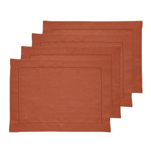 Solino Home Linen Classic Hemstitch Placemats - 1 of 4