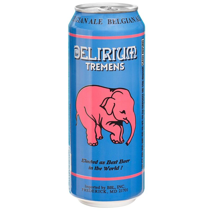 Delirium Tremens Strong Blonde Ale Beer - 4pk/16.9 fl oz Cans, 2 of 3