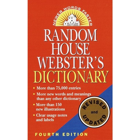 Random House Webster's Dictionary - (paperback) : Target