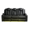 Home Imports Emporium Deluxe Theater-Style Motion Sofa with Adjustable Headrest - 2 of 4