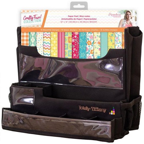 Totally Tiffany 15 Die Stamp & Supply Organizer With 6 Movable