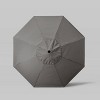 9' Sunbrella Casa Series Patio Umbrella with Auto Tilt - Bronze Pole - California Umbrella - 3 of 3