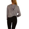 Aeropostale Womens Hooded Pajama Sleep T-shirt - 3 of 4