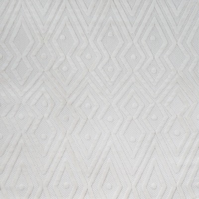 Ivory Diamond Pattern Square Indoor/Outdoor Rug