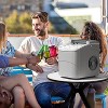 ZAFRO Ice Makers Countertop with Handle,26.5Lbs/24H,9 Cubes in 6 Mins,2 Sizes of Bullet Ice,Portable Machine with Self-Cleaning - 4 of 4
