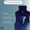 EBF Home Huddle Hush Hot Water Bottle, Hot Water Pack for Hot and Cold Compress, Ideal for Menstrual Cramps, Neck Shoulder Pain Relief - 3 of 4