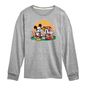 Boys' - Disney - Mickey & Friends Long Sleeve Graphic T-Shirt - 1 of 4